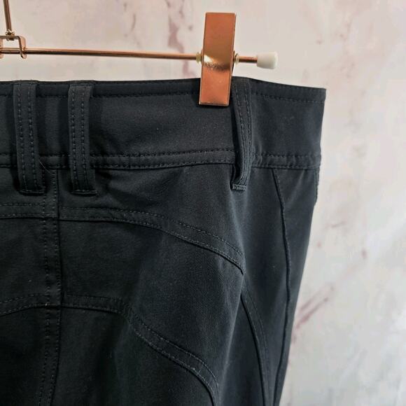 Title Nine Pants Womens 10 X 30 Black Brave High Rise Genie Brushed Zip - Picture 12 of 13